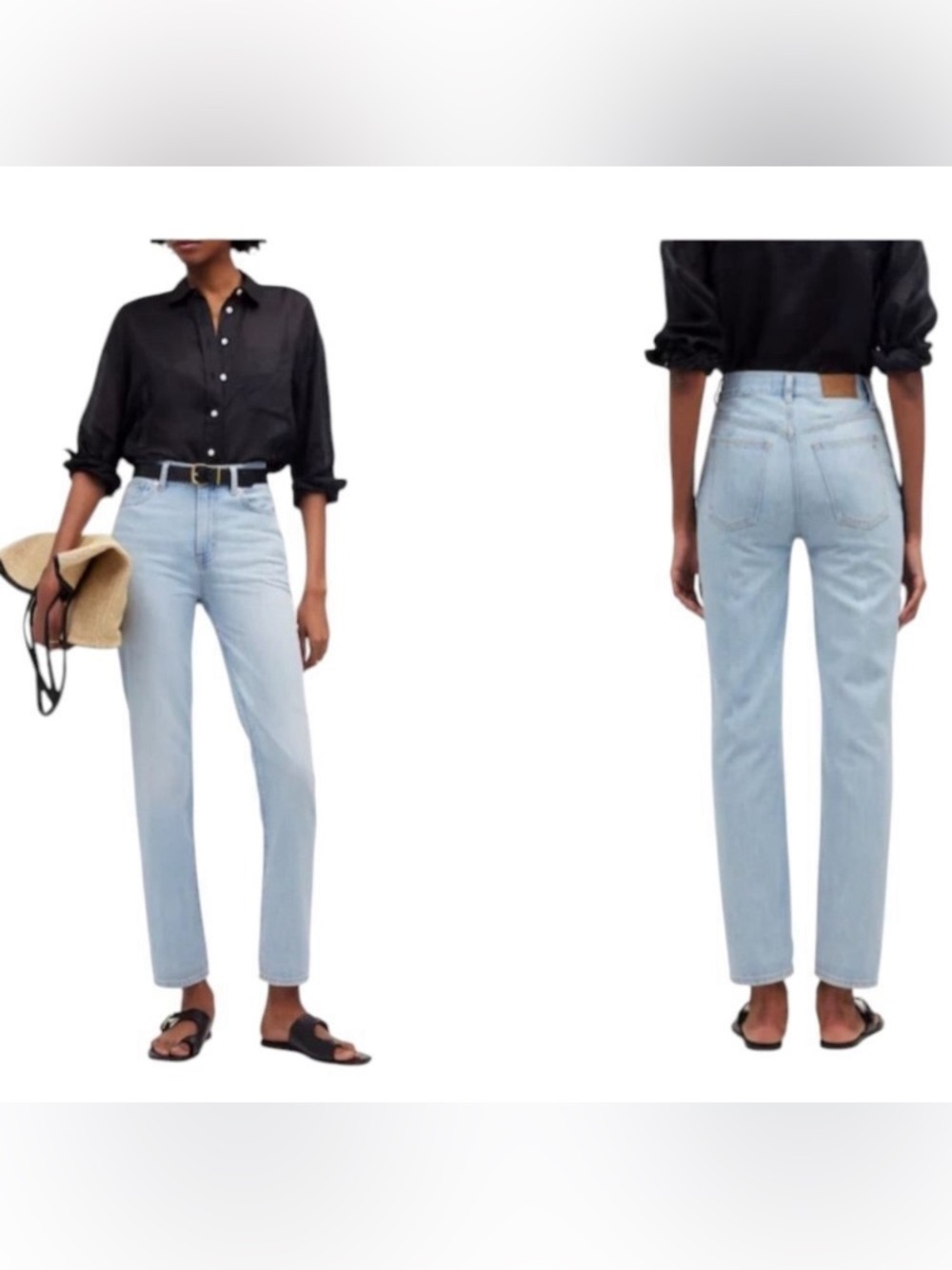 Madewell the Perfect Vintage Jean Light Blue Size 28